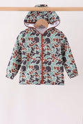 Green Camouflage Raincoat