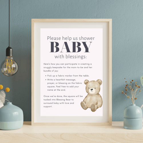 Baby Shower Sign