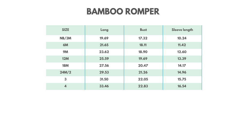 Blue Excavator Bamboo Romper